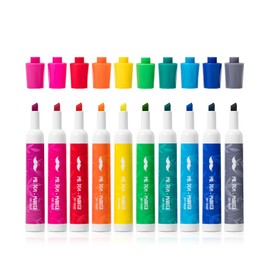Mr. Pen- Dry Erase Markers, Low Odor Chisel Tip, 10 Pack, Vibrant Colors, White Board Markers Dry Erase, Chisel Tip Markers, Whiteboard Markers, Dry Erase Pens, Dry Erase Markers Chisel Tip