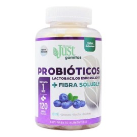 Probióticos + Fibra 120 Gomitas Olnatura Just