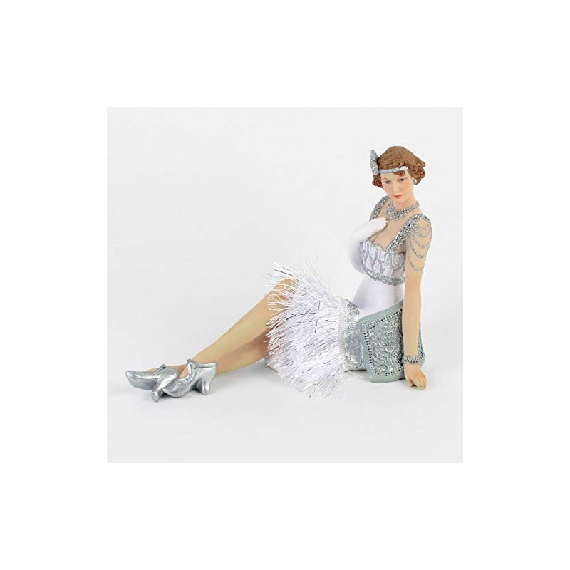 Stunning Art Deco Figurine "Gatsby Girls" Evelyn