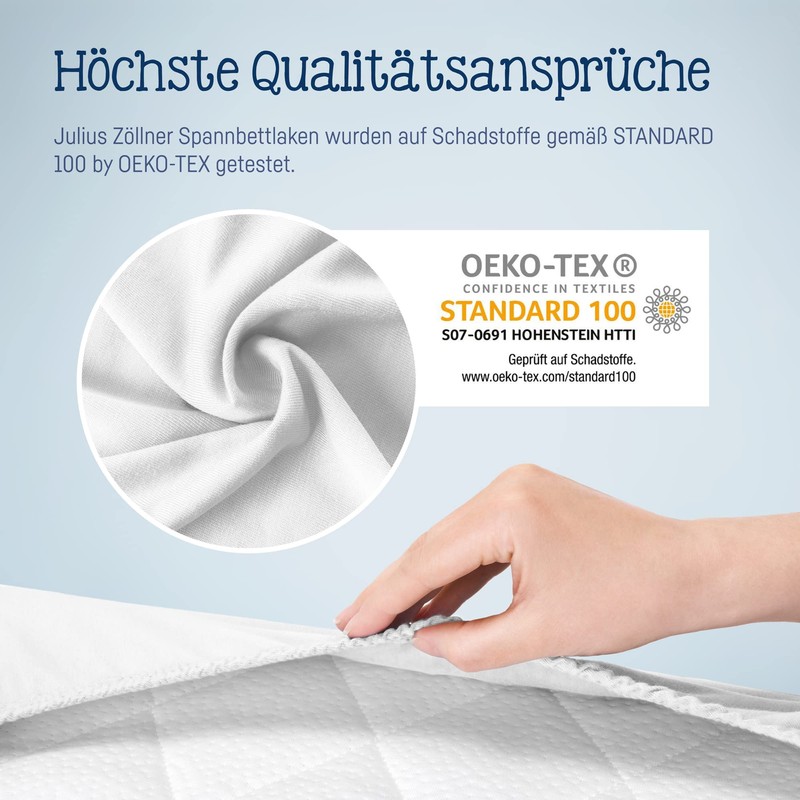 Julius Zöllner Fitted Sheet for Children’s Bed Double Pack