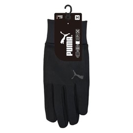 [Uniworld] PUMA CW-3010-BK-M Thermal Gloves, Soft Gloves, Black, M Size