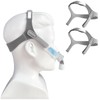 2 Packs Headgear Compatibility with Nuance Pro Closed Edges Replacement