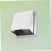 OSALADI Stainless Steel Dryer Vent Cover Square Wall Vent Cap