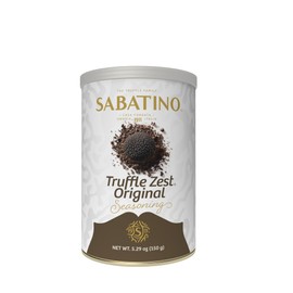 Sabatino Tartufi Truffle Zest Seasoning, The Original All Purpose Gourmet Truffle Powder, Plant Based, Vegan and Vegetarian Friendly, Kosher, Low Carb, Keto, Non GMO Project Certified, 5.29 oz