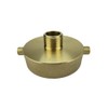 SEIWEI Brass Fire Hydrant Adapter 2-1/2" NST (NH) Female x