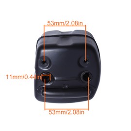 Mtanlo Muffler Exhaust Bracket Gasket Bolt Kit for Husqvarna 372XP X-Torq, 365 X-Torq 390xp 385 372 Jonsered 2166 2171 Chainsaws 544029702