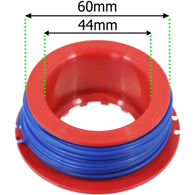 SPARES2GO 7m Line & Spool for Flymo ET21 Mini Trim