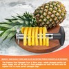 Cheer Collection Pineapple Corer And Slicer Tool, Stainless Steel Pineapple