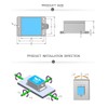 [Military Grade Accelerometer + Inclinometer] HWT901B-RS485 MPU9250 9-Axis Gyroscope +