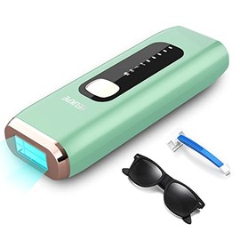 Meukpe- Dispositivo de depilacin lser IPL para mujeres y hombres en casa mejorado a 999 900 flashes permanentes para rostro, piernas, brazos, lnea... 