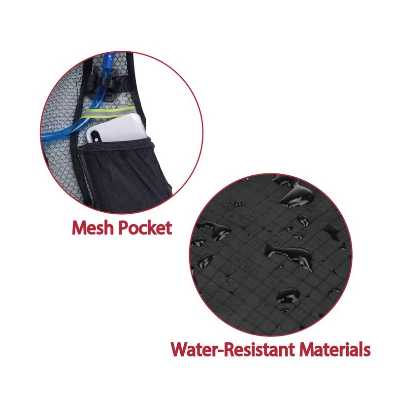 Hydration Backpack Water Backpack with BPA Free 2L Water Bladder