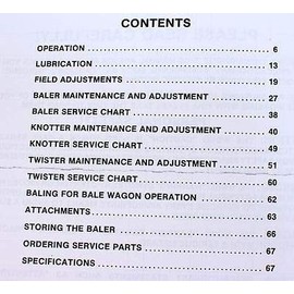 Set Sperry New Holland 315 Hayliner Baler Owners Operators Parts Manual Catalog