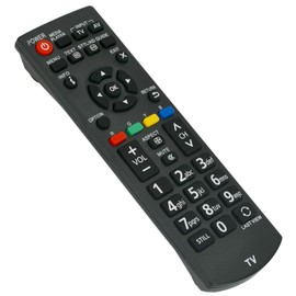 New N2QAYB000818 Remote fit for Panasonic TV TH-40C400A TH-40C400Z TH-40D400A TH-40D400Z TH-40E400A TH-40E400Z TH-42A400A TH-42A400Z TH-42A410Z TH-42C400Z TH-49D400A TH-49D400Z TH-50A430A TH-50A430Z