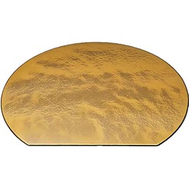 Fukui Craft Tabletop Tray / Bon Gion Half Moon Mat Made in Japan Gold Cloud Shaku 2