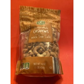 SOUTHERN GROVE DELUXE WHOLE CASHEWS/ 16 OZ