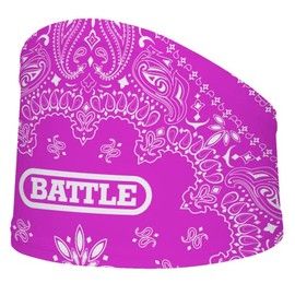 Battle Sports Performance Football Bandana Skull Wrap (Pink)