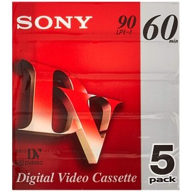 Sony minidezitarubideokasetto 5 Roll Pack 5dvm60r3