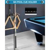 EXTCCT Pool Cue Rack Stick Holder - Wall Mount Billiards