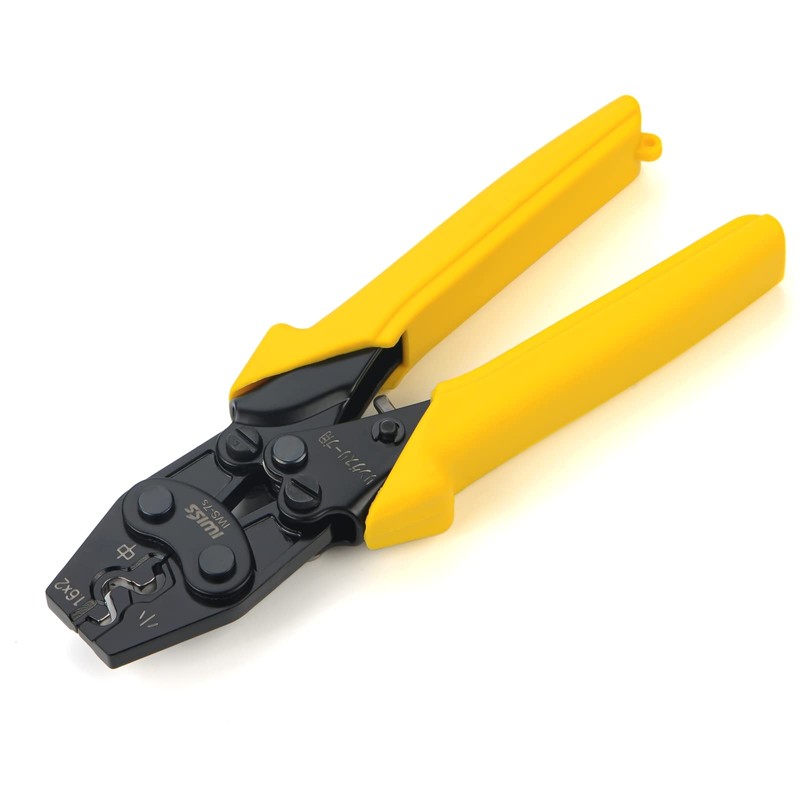 IWISS IWS-7s Ring Sleeve Crimping Tool JIS Compliant Ratchet Type