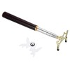 PATIKIL Retractable Billiards Cue Stick Bridge, Wooden Pool Cue Accessory