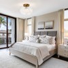 OYKYOHEI Semi Flush Mount Ceiling Light, Globe Glass Ceiling Light