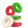 Fruidles Christmas Gummi Wreaths, Delicious Gummy Candy, Fun and Festive