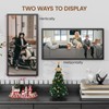 Heimlove 7x14 inch Metal Picture Frame,Aluminum Photo Frames-Tempered Glass,Wall or