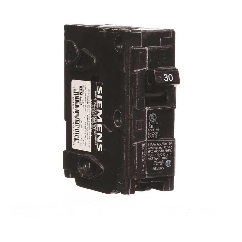 Siemens -HI Q130 30-Amp Single Pole Type QP Circuit Breaker,