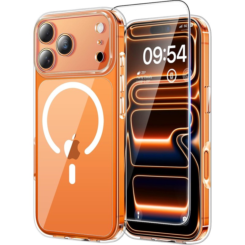 TAURI Funda para iPhone 15 6.1 Pulgadas con Mica -