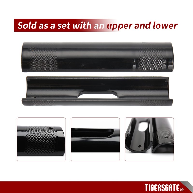 TIGERSGATE Black Handlebar Riser Adapter handlebar shim changing mounting diameter