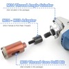 Mesee 2 Pieces Angle Grinder Attachment Adapters M14 Female to