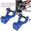 Aramox 2Pcs ATV Front Lowering Kit,3.5in Drop Adjustable Front Height