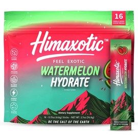 HIMAXOTIC Electrolyte Drink - All Natural Ingredients - No Synthetics or Sugar:_Razzleberry
