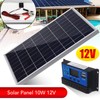 Solar Panel 10W 12V Polycrystalline IP65 Waterproof Portable 30A Solar