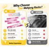 Plastic Mahjong Racks, 4 Pcs Pink Rack for American Mahjong