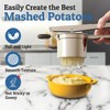 Large 15oz Potato Ricer with 3 Discs, Heavy Duty Stainless