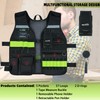 MELOTOUGH Tool Vest for Men Reflective Safety Tool Vest with