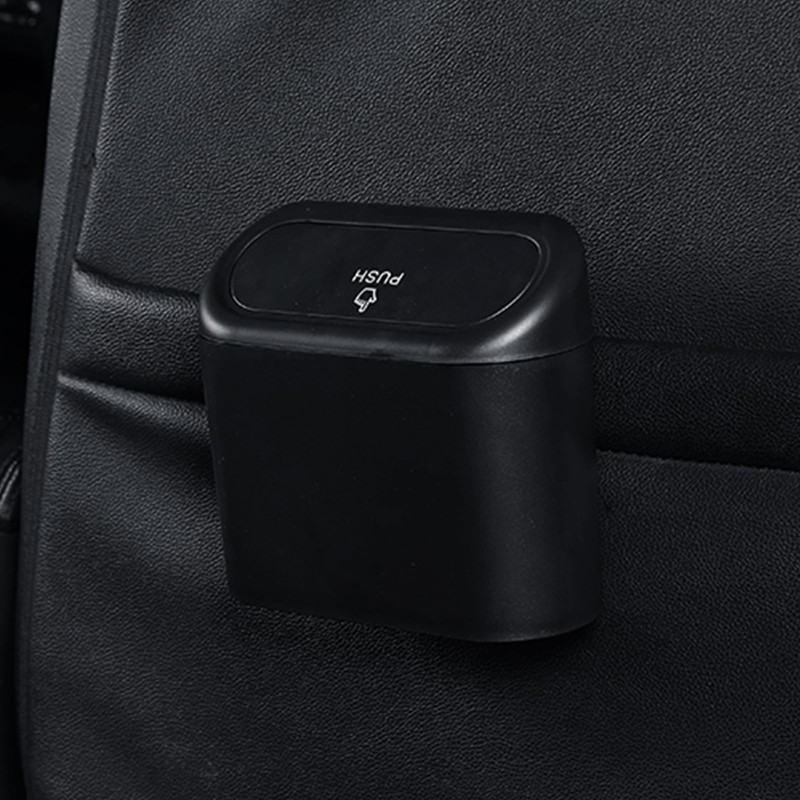 Accmor Car Trash Can with Lid, Mini Auto Dustbin Garbage