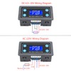 DROK Time Delay Relay 2pcs, DC 6-30V Timer Relay 12V