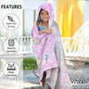 sdhinlwo Thickened Hooded Towels for Kids Suitable Girls Boys Kids