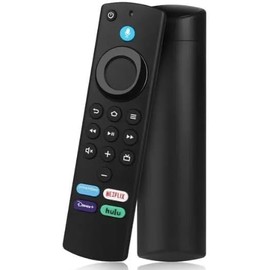 Compatible Voice Recognition Control, Remote Control with Voice Recognition Function, Fire Stick, Compatible, Equipped with Preset App Button, TV Control, Japanese Instruction Manual (English Language Not Guaranteed)