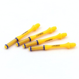 CUESOUL TERO AK7 Dart Shafts Built-in Spring Telescope for Steel Point Arrows and Soft Pointed Arrows, Set of 4 pFCS（FCS-AK7+4XC35）