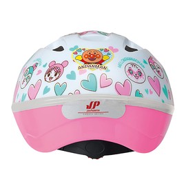 JoyPalette Cabro Helmet Mini, Anpanman Pink, 17.3 - 19.7 inches (44 - 50 cm), SG Standard Compliant