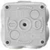 Legrand LEG94516 Square Junction Box Clip-On Fastening Grey 65 x