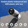 4 Pcs Camera Junction Box: Waterproof Junction Box for Security