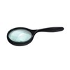 SE 3x Ergonomic Handheld Magnifier with 2.5" Glass Lens Dia.