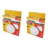 Sanelec Lampara Led Plafon Sobreponer Redondo 12w Luz Calida 2