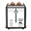 Simple Deluxe 2-Slice Toaster for Bagel, 5 Browning Setting and