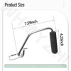 WHMYZHL Gym Accessories Open Ended Chrome Grip Handles for Total