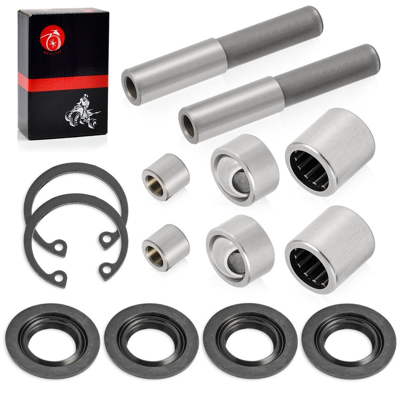 2 Set Front Upper A-Arm Bearing SEAL BALL JOINT SLEEVE